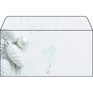 4004360802300 - 50 SIGEL Weihnachtsbriefumschläge Modern Christmas DIN lang ohne Fenster 4004360802300 50 Stück
